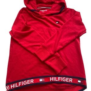 Tommy Hilfiger women hoodie Vibrant Red Apparel